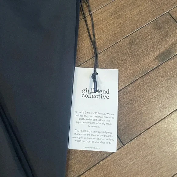 Girlfriend Collective Black Compressive High-Rise Legging size XS - Picture 6 of 10